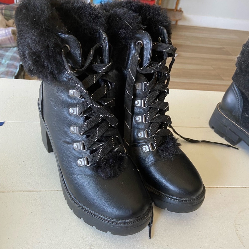 Womens super comfy winter dress boots